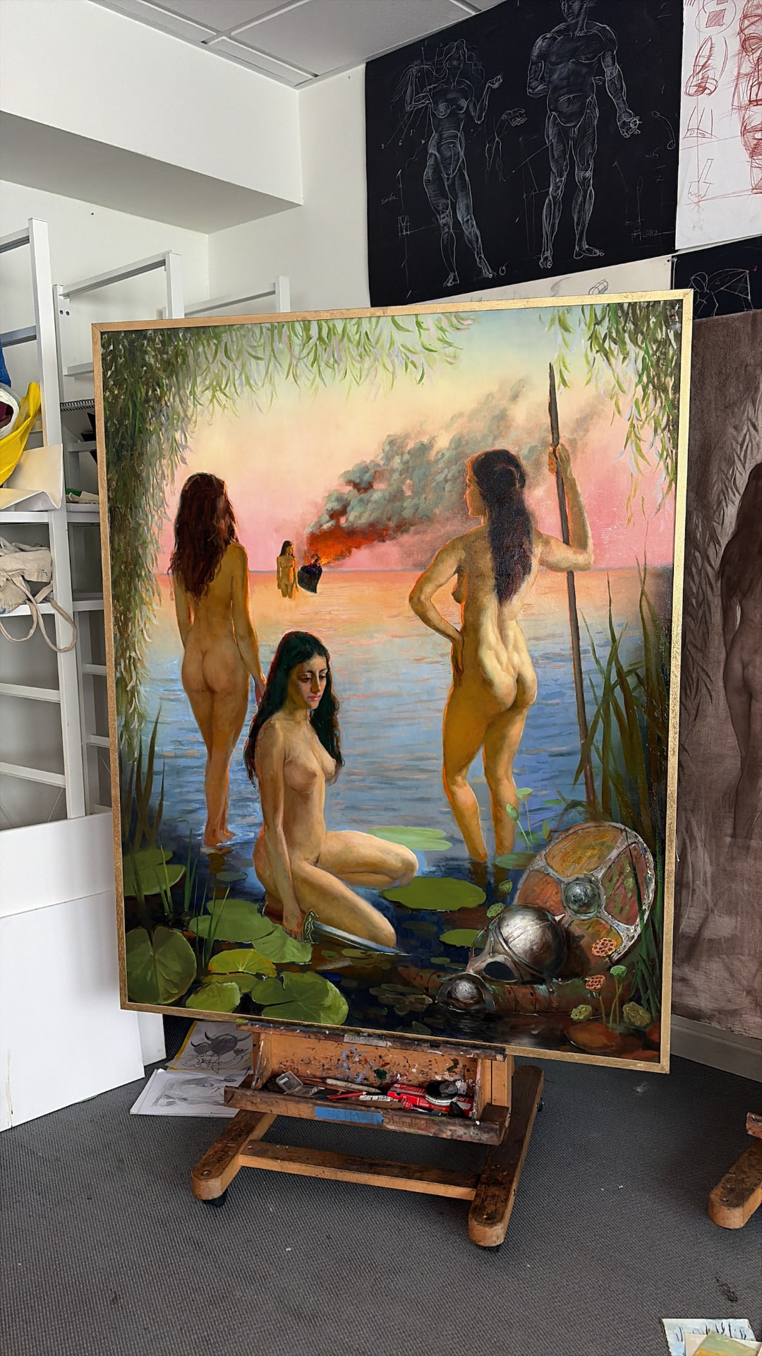 Bathers in the Studio