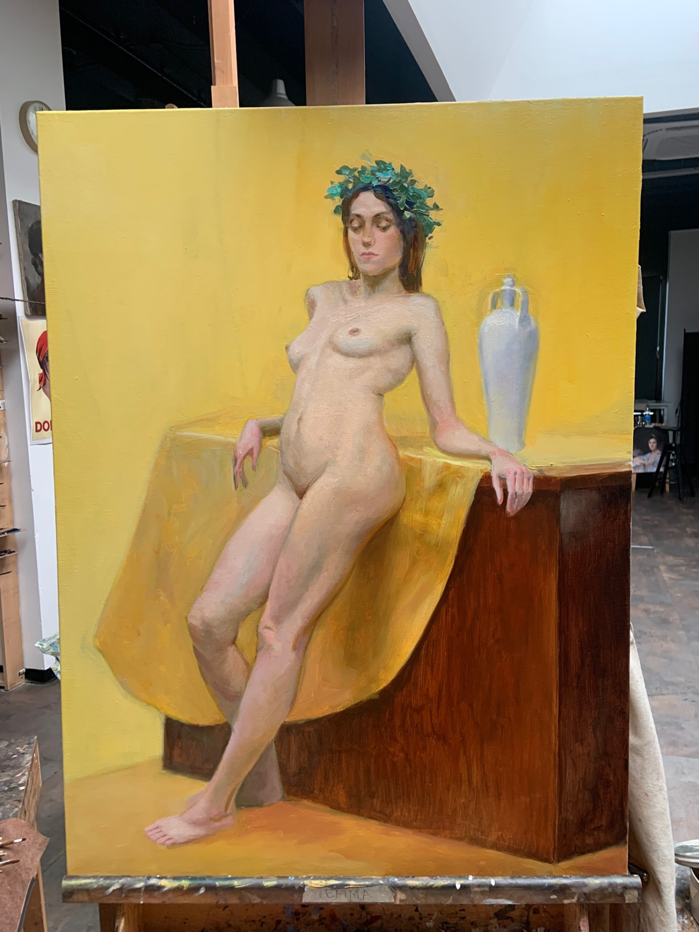 Yellow Nude by Emma Altafulla